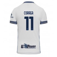 Camiseta Inter Milan Joaquin Correa #11 Visitante Equipación 2024-25 manga corta